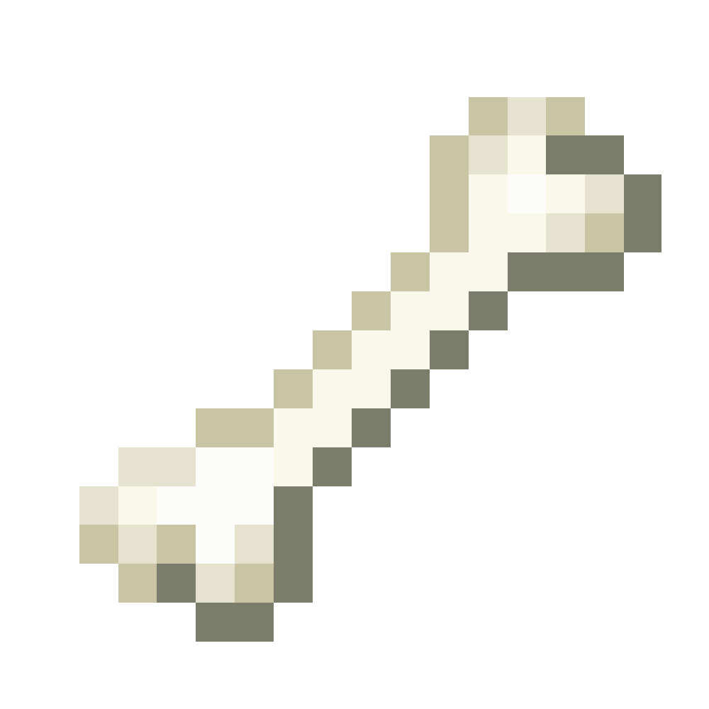 minecraft:bone minecraft:bone